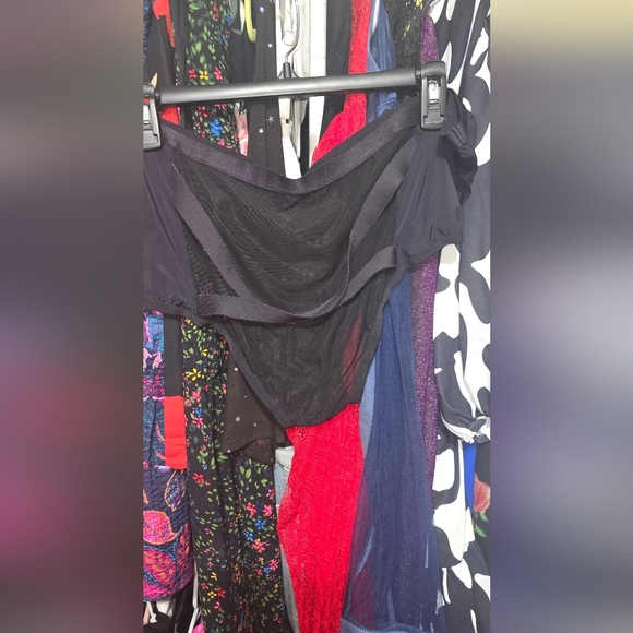 🍁Torrid 46c Bra 3x Panty  Tara Lynn - Microfiber Strappy Push-Up Plunge Bra Set - Picture 6 of 10